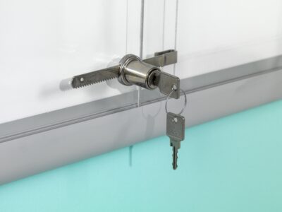 Binnenvitrine Rondo - Plexiglas schuifdeuren - Afbeelding 2