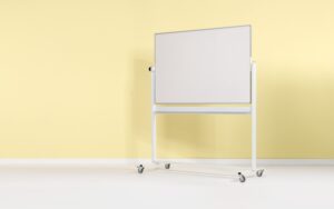 Kantelbaar whiteboard - Wit emaillestaal - Afbeelding 9