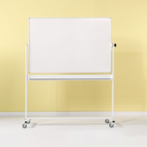Kantelbaar whiteboard - Wit emaillestaal