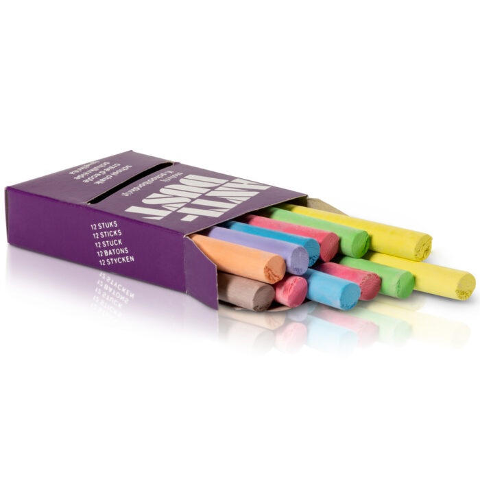 Krijtjes – Diverse kleuren – 12 stuks - Afbeelding 1