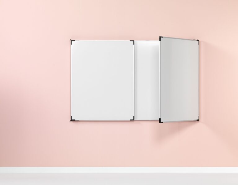 Vijfvlaks projectiebord Extraflat voor pen projector - Vaste muurmontage - Afbeelding 2