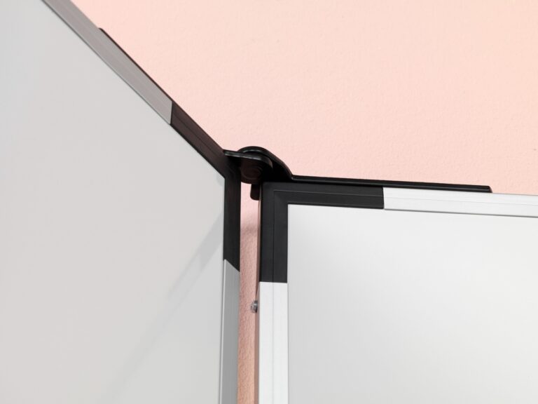 Vijfvlaks projectiebord Extraflat voor finger-touch projector - Hoogte verstelbaar op kolommen - Afbeelding 2