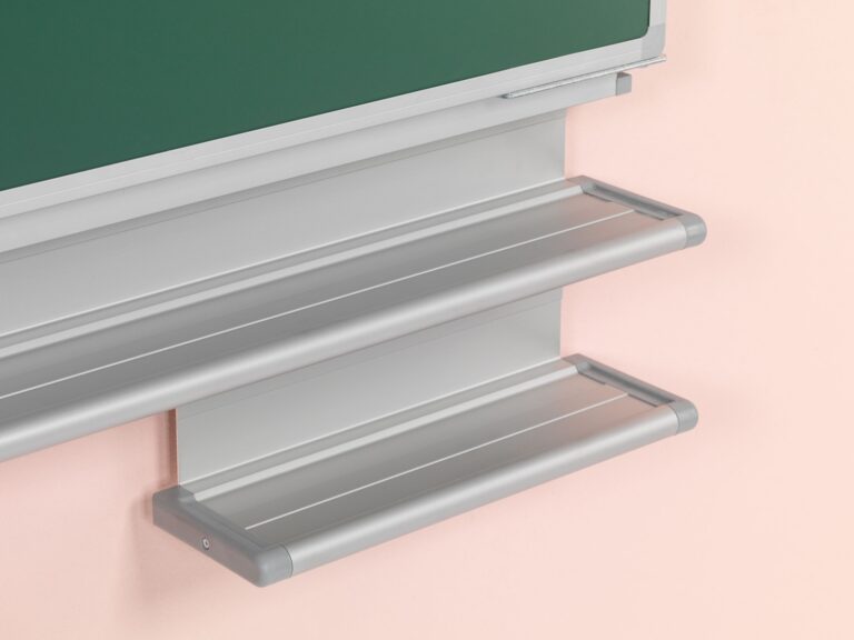 Vijfvlaks schoolbord - Krijt groen - Vaste muurmontage - Afbeelding 9