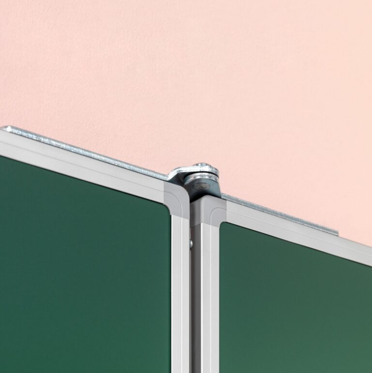 Vijfvlaks schoolbord - Krijt groen - Vaste muurmontage - Afbeelding 6