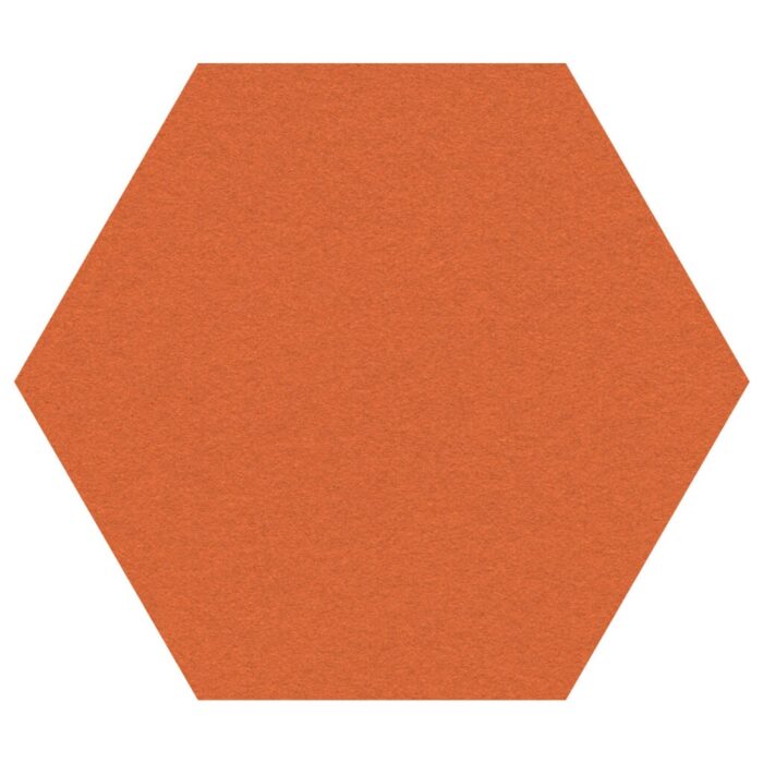 Zeshoekig prikbord - ø 60 cm - diverse kleuren - Afbeelding 1
