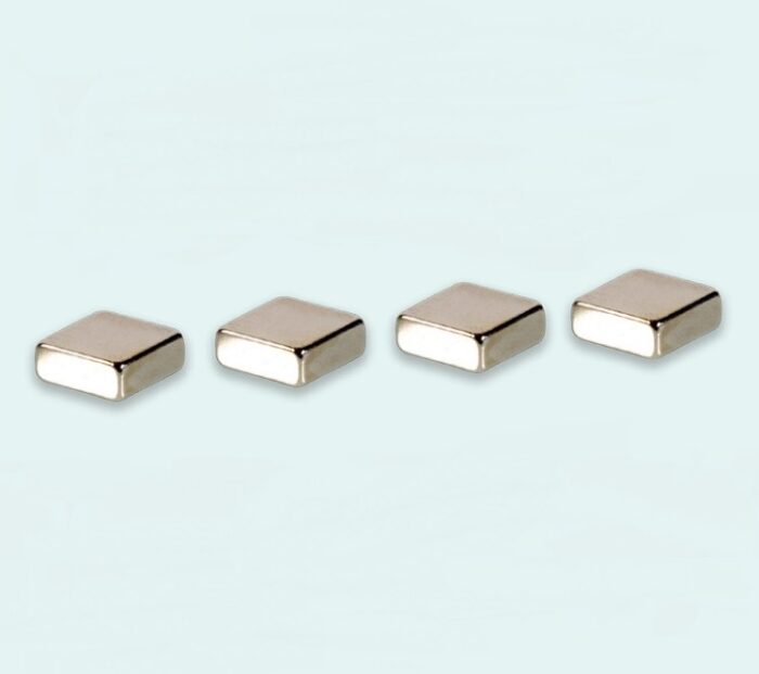 Glasbordmagneten Vierkant - Set van 4 stuks - Afbeelding 1