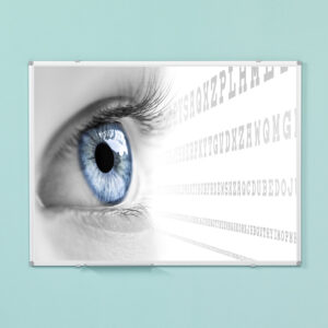 Projectiebord Softline voor long throw projector – muurmontage