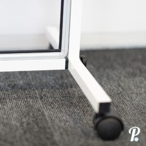 Verrijdbaar scheidingsscherm - Plexiglas - Afbeelding 4