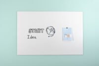 Frameloos whiteboard - Gelakt staal - Afbeelding 7