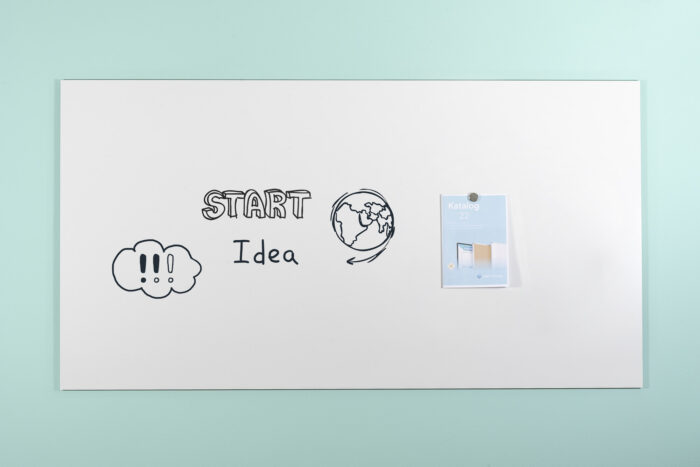 Frameloos whiteboard - Gelakt staal - Afbeelding 8