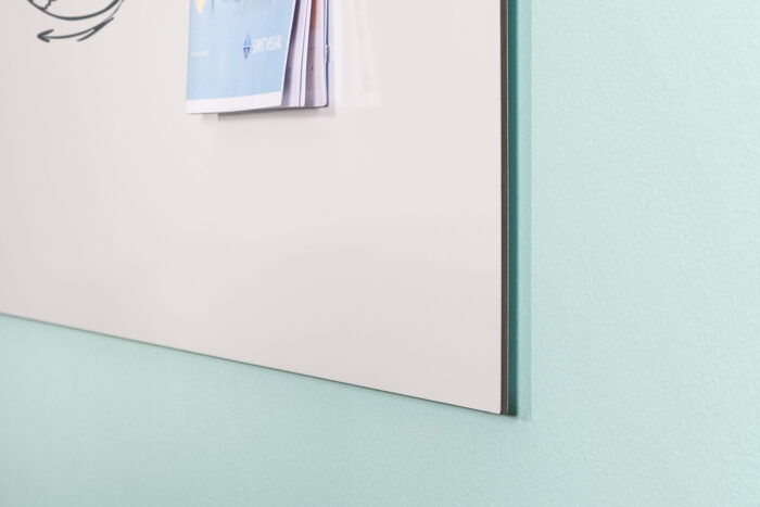 Frameloos whiteboard - Gelakt staal - Afbeelding 2