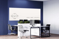 Frameloos whiteboard - Gelakt staal - Afbeelding 6