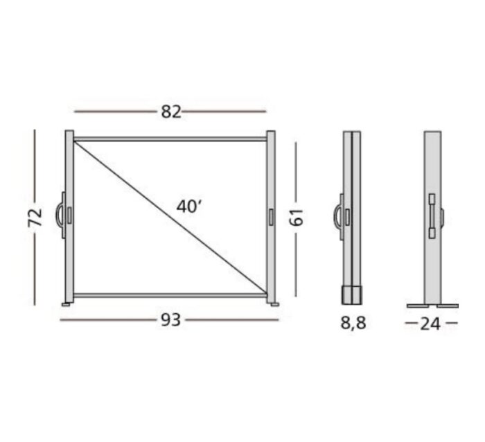 Projectiescherm - Tafelmodel - Afbeelding 6
