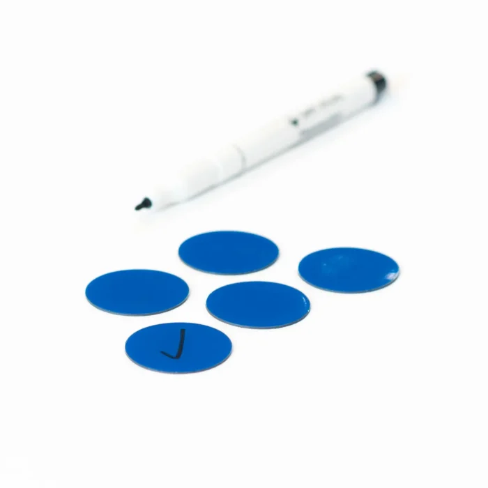Symbool Magneetfolie - Cirkel - Set van 5 stuks - Afbeelding 3