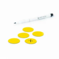 Symbool Magneetfolie - Cirkel - Set van 5 stuks