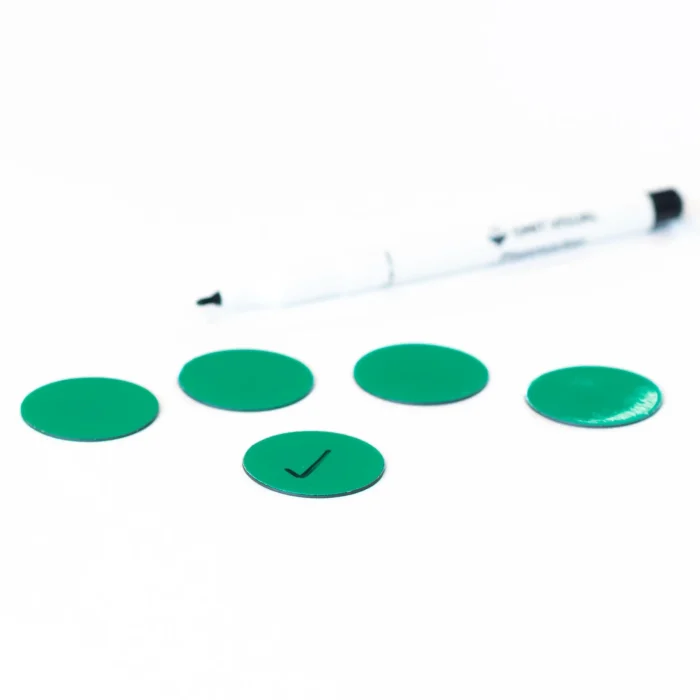 Symbool Magneetfolie - Cirkel - Set van 5 stuks - Afbeelding 2