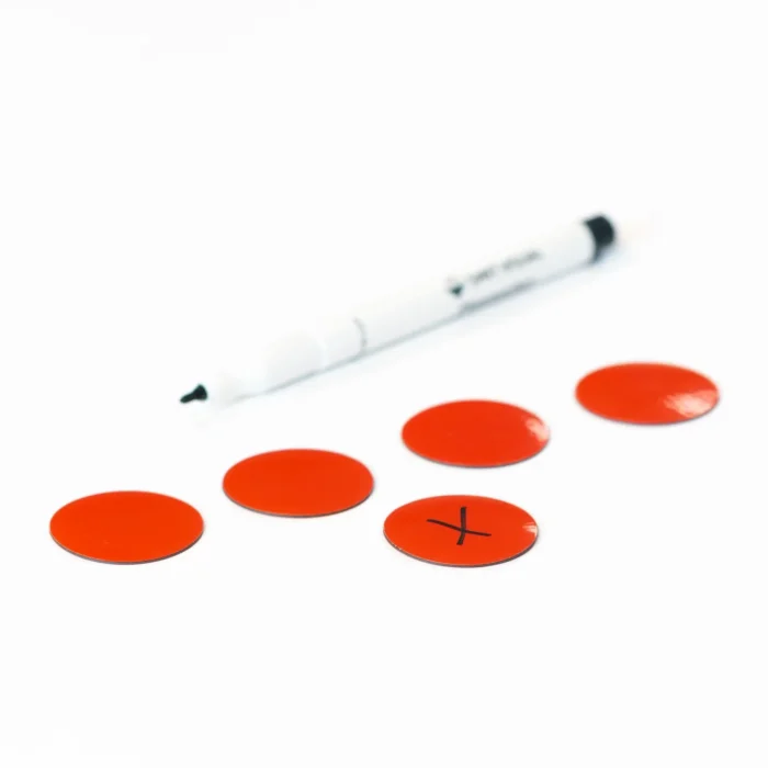 Symbool Magneetfolie - Cirkel - Set van 5 stuks - Afbeelding 4