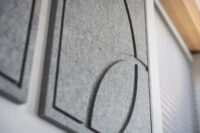 Akoestische Kunst - GEO Tweeluik - 60x80 cm - Donkergrijs - Afbeelding 2