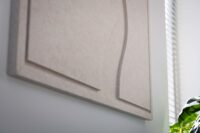 Akoestische Kunst - FLOW Large - 80x120 cm - Beige - Afbeelding 4