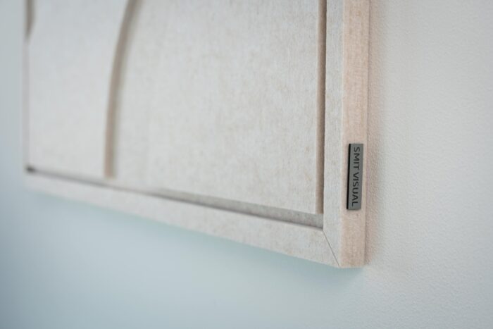 Akoestische Kunst - FLOW Large - 80x120 cm - Beige - Afbeelding 3