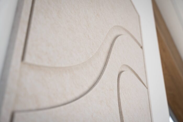 Akoestische Kunst - FLOW Large - 80x120 cm - Beige - Afbeelding 2