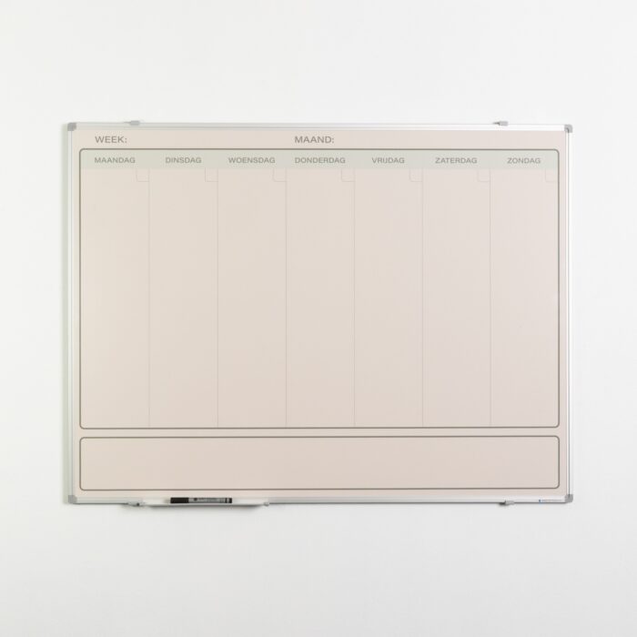 Elegance Weekplanner - Magnetisch planbord - 90x120 cm - Afbeelding 7